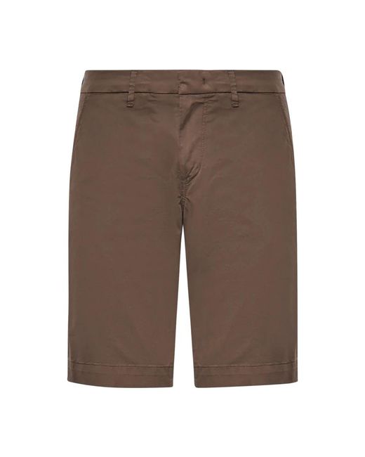 Fay Brown Casual Shorts for men