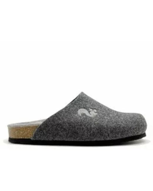 Thies 1856 Umweltfreundliche Bio Clogs Für Herren in Black für Herren