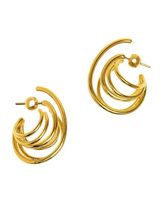 Panconesi Metallic Orbit Earrings Small