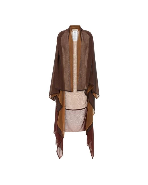 Kimonos Alberta Ferretti de color Brown