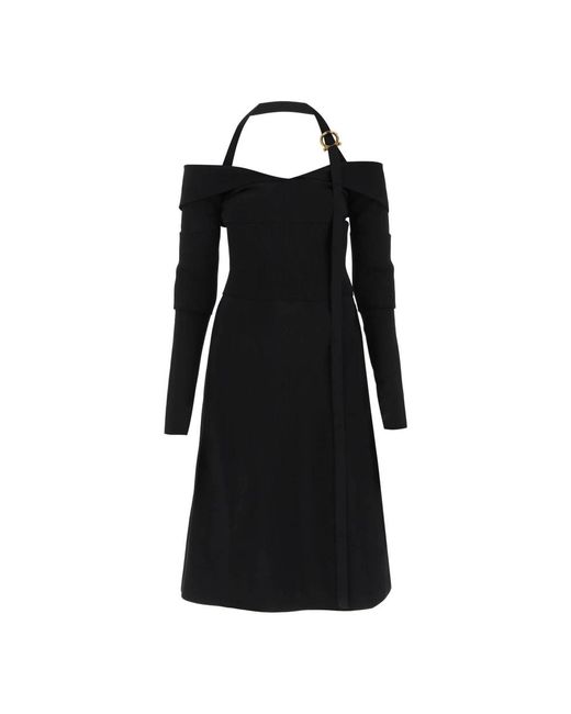 Ferragamo Black Midi dresses