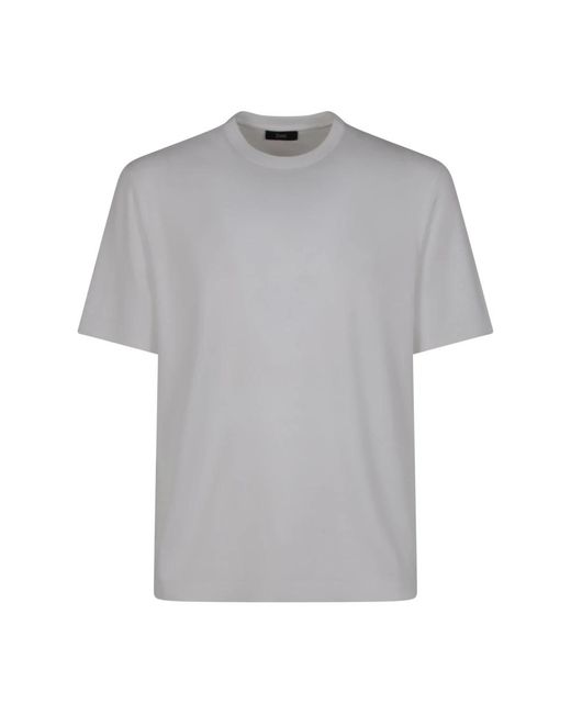 Herno Gray T-Shirts for men