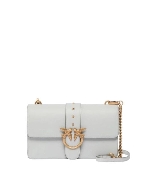Pinko White Shoulder Bags
