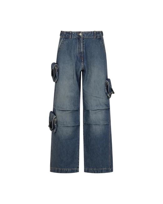Coperni Blue Wide Jeans