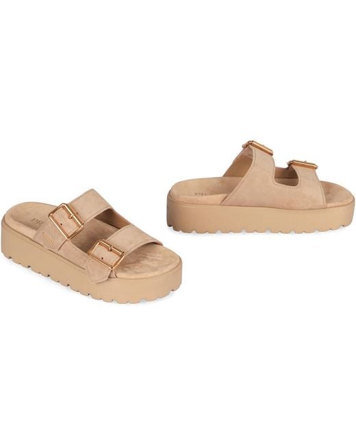 Prada Natural Sliders