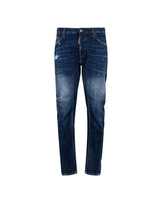 DSquared² Blue Slim-Fit Jeans for men