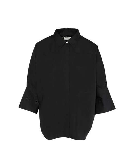 Hèst Overhemden ,Zwart ,Katoen Arya Shirt in het Black