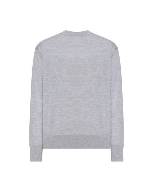 AMI Bestickte Logo Pullover in Gray für Herren