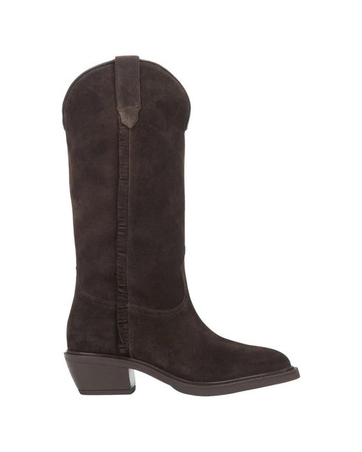 ESTRO Brown Cowboy Boots