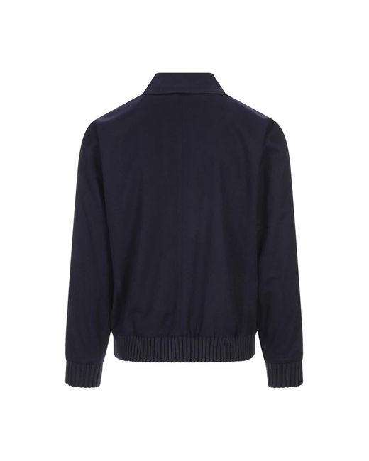 KIRED Jassen ,Blauw ,Wol Blauwe Wollen Blend Elastaan Trui in het Blue voor heren