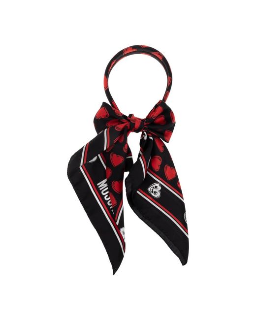 Hair Accessories Moschino de color Black