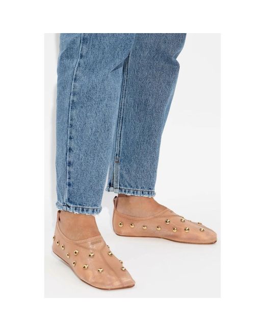 Chloé Natural Ballerinas