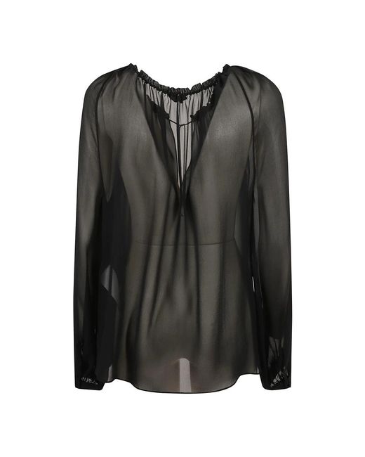 Tom Ford Black Blouses