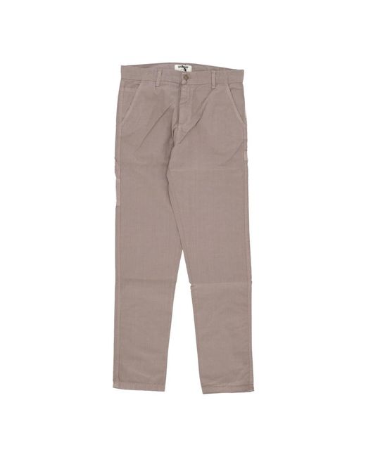Caterpillar Broeken ,Bruin ,Katoen Grijze Timmerman Ripstop Katoenen Broek in het Gray voor heren