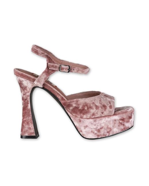 Shoes > sandals > high heel sandals Bibi Lou en coloris Pink