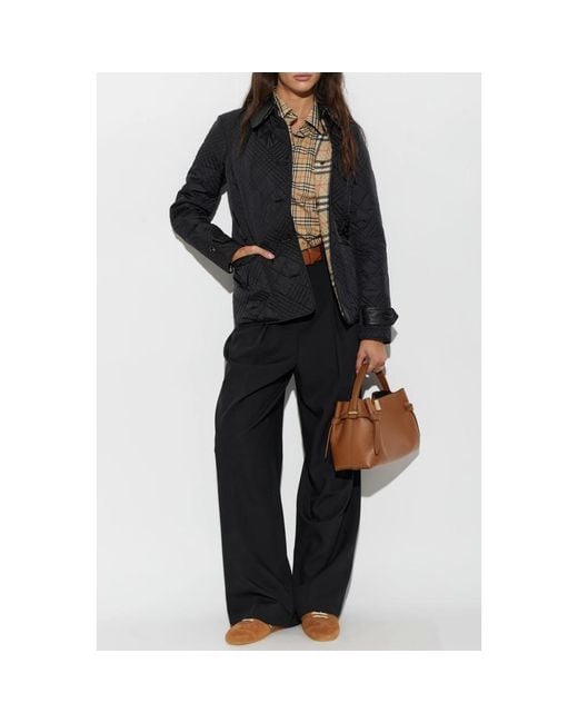 Light Jackets Burberry de color Black