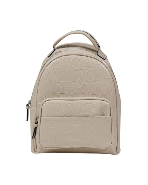ARMANI EXCHANGE Natural Moderne Damenrucksack