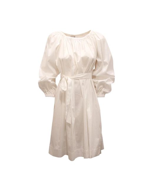 EMMA & GAIA Natural Short Dresses