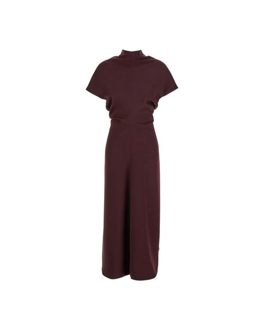 Midi Dresses Plain Units en coloris Purple