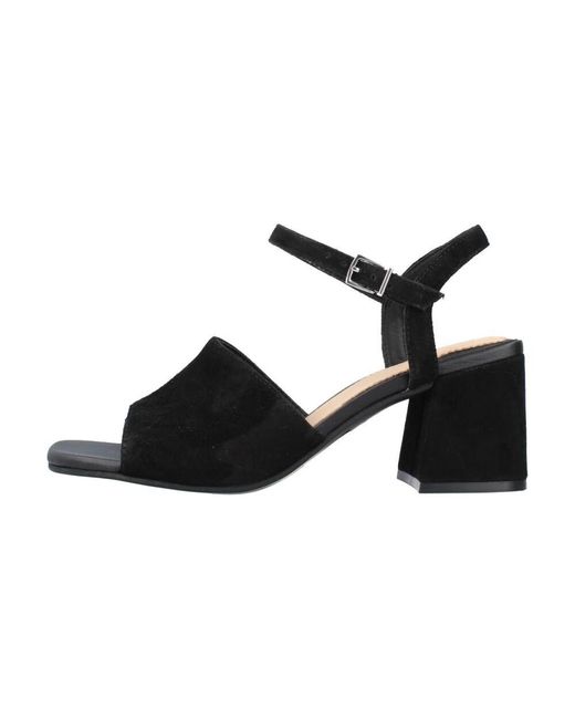 Clarks Black High heel sandals