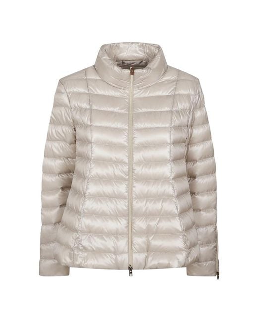 Herno Gray Winter Jackets