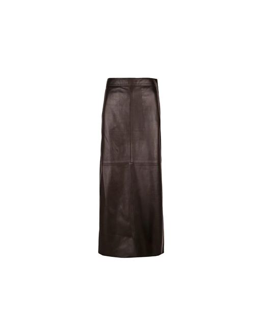 Maxi Skirts March23 de color Brown