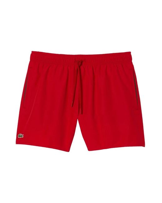 Lacoste Red Beachwear for men