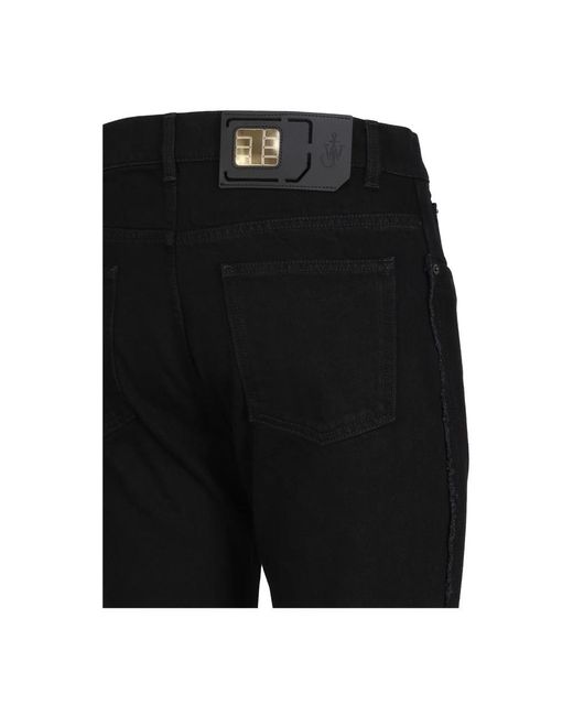 J.W. Anderson Black Straight Jeans for men