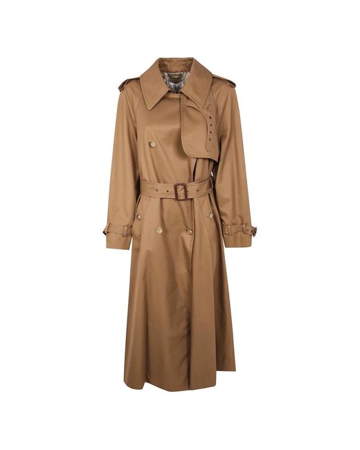 Chloé Jassen ,Bruin ,Klassieke Trenchcoat Voor Vrouwen in het Brown