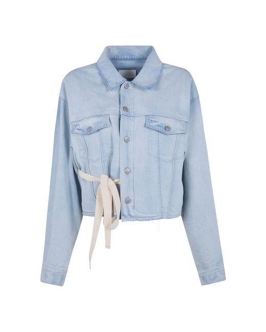 MM6 by Maison Margiela Blue Denim Jackets