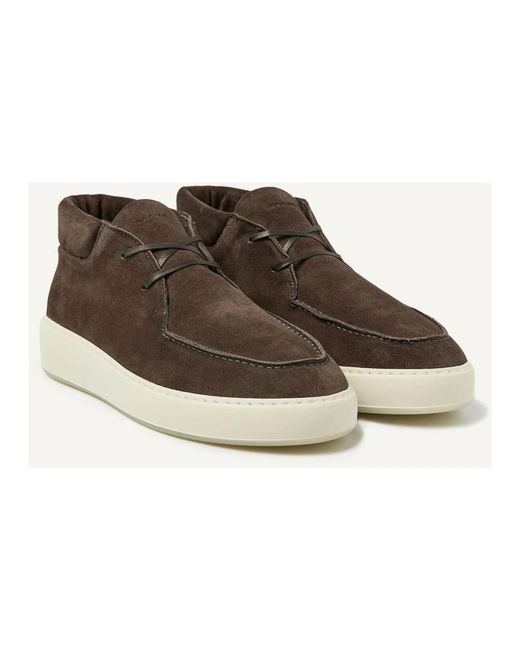 Nubikk Gray Lace-Up Boots for men
