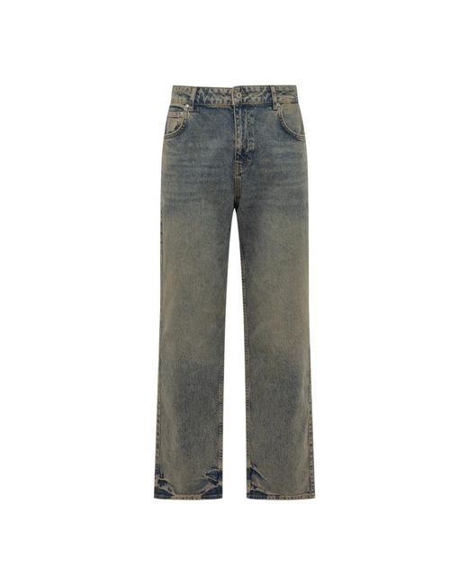 Represent Jeans ,Blauw ,Denim R2 Straight Leg Denim in het Gray voor heren
