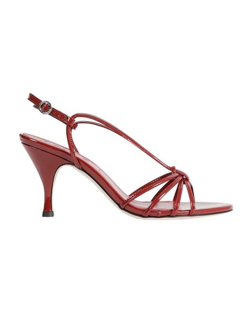 Aeyde Pink High Heel Sandals