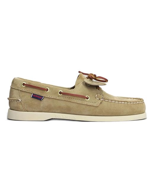Sailor Shoes Sebago de hombre de color White