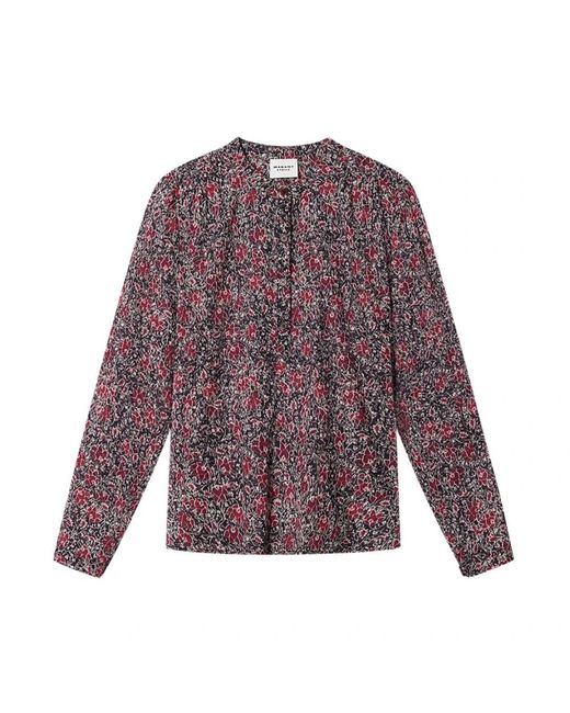 Isabel Marant Purple Blouses