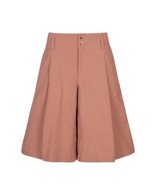 Chloé Long Shorts in het Pink