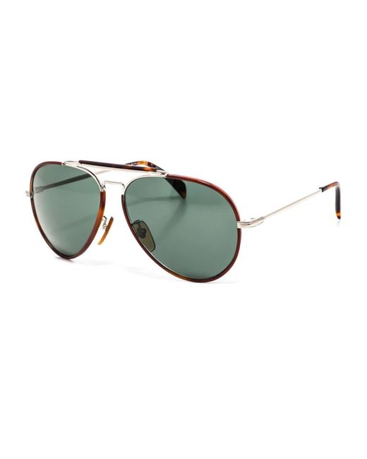 David Beckham Green Sunglasses for men