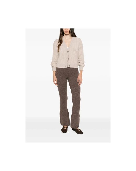 ELY ELY Brown Wide Trousers
