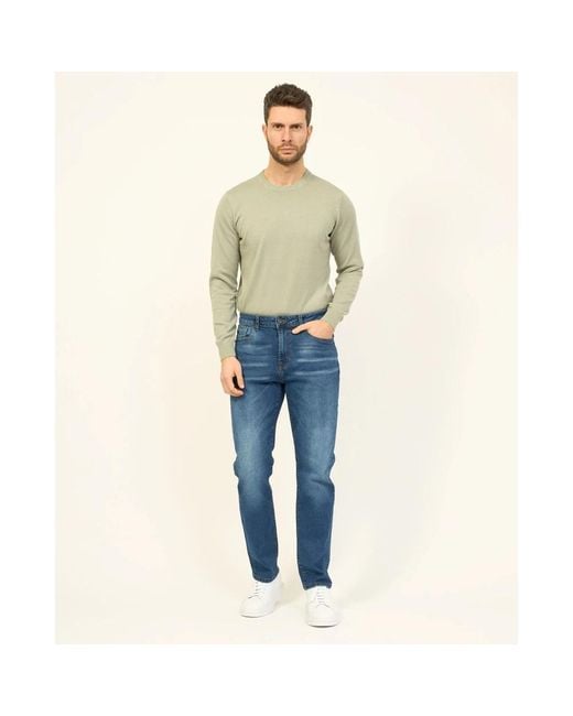Yes Zee Blue Slim-Fit Jeans for men