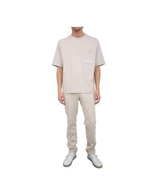 Peserico Gray Sweatpants for men