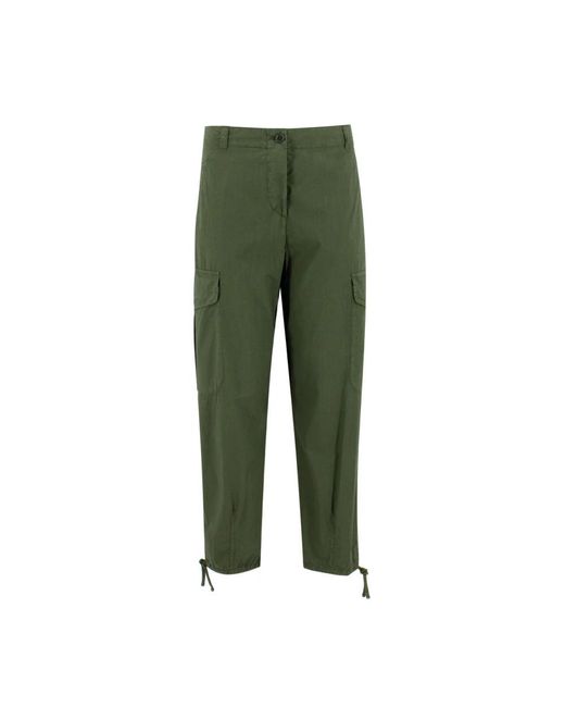 Aspesi Green Tapered Trousers
