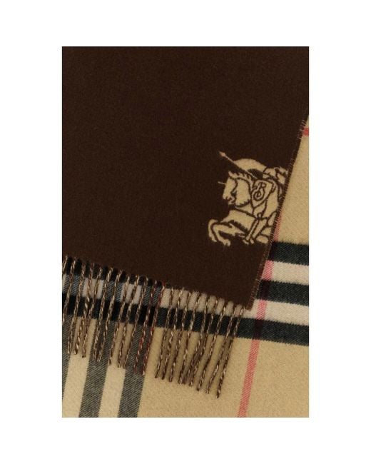 Burberry Brown Winter Scarves