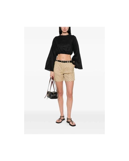 Max Mara Natural Short Shorts