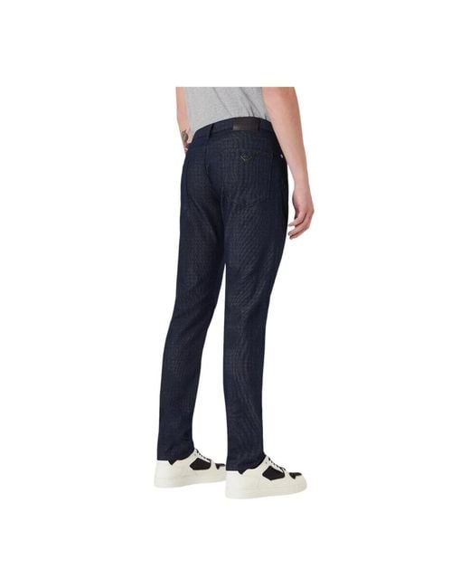 Slim-Fit Jeans Armani de hombre de color Blue