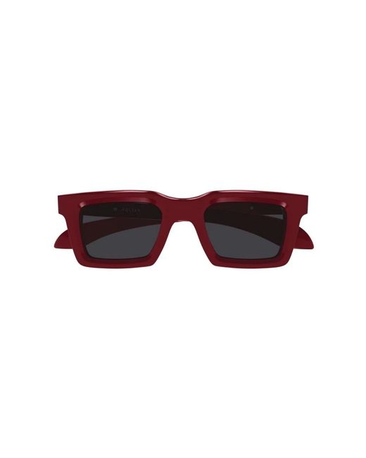 McQueen Red Sunglasses for men