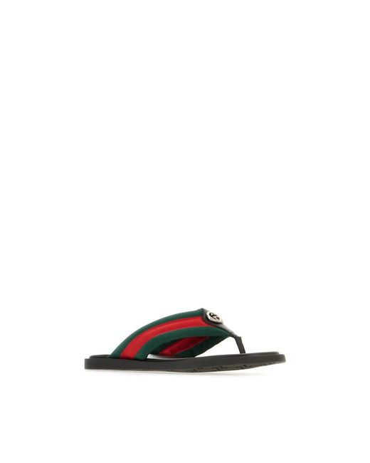 Gucci Multicolor Flip Flops for men