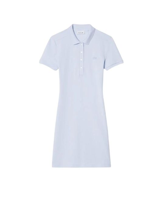 Lacoste White Short Dresses
