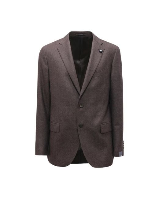 Lardini Brown Blazers for men