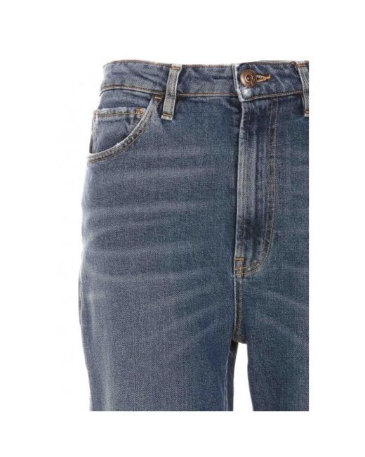 3x1 Blue Wide Jeans