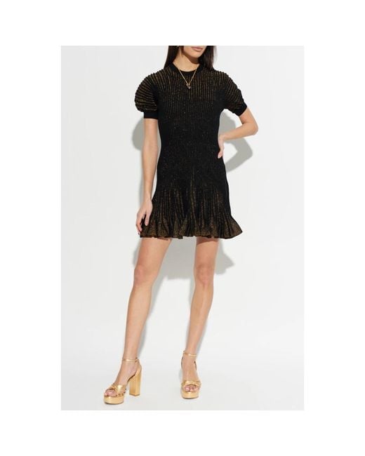 Short Dresses Ulla Johnson de color Black